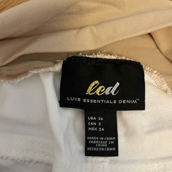 Off-white skinny cuffed maternity jeans - Picture 6 of 6